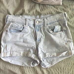 Old Navy Light Blue Denim Women Shorts